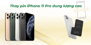 Thay pin iPhone 11 Pro dung lượng cao chính hãng Deji/ Gold/ Pisen