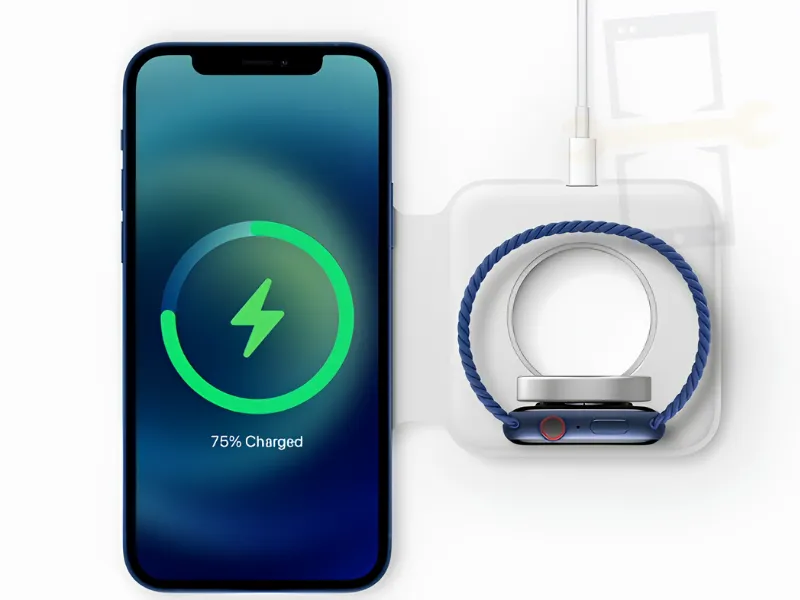 Hiển thị phần trăm pin iphone 12, 12 Pro, 12 Pro Max khi cắm sạc