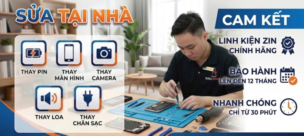 banner dịch vụ sửa chữa tại nhà Điện Thoại Nhanh