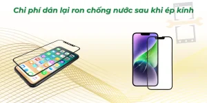 Chi phí dán lại ron chống nước sau khi ép kính