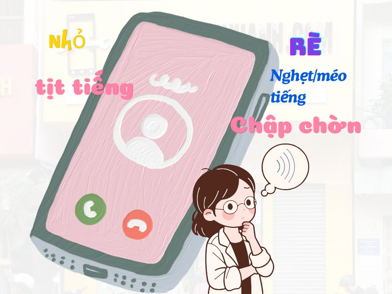 Dấu hiệu iPhone bị hỏng loa trong cần thay mới