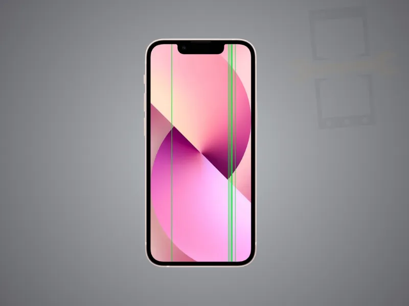 Dấu hiệu nhận biết iPhone 13 bị đứt cáp sau khi ép kính