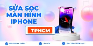 Sửa sọc màn hình iPhone lấy liền tại Hồ Chí Minh