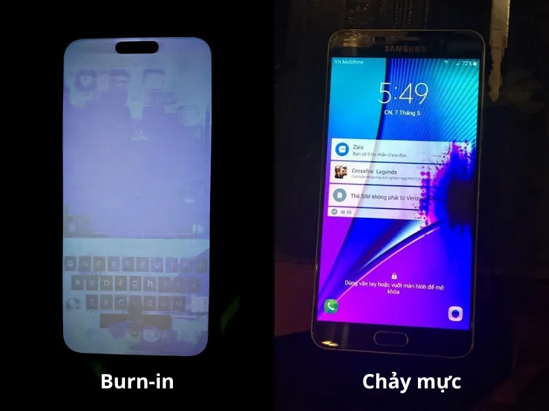 Điện thoại bị cháy màn hình có sửa được không?
