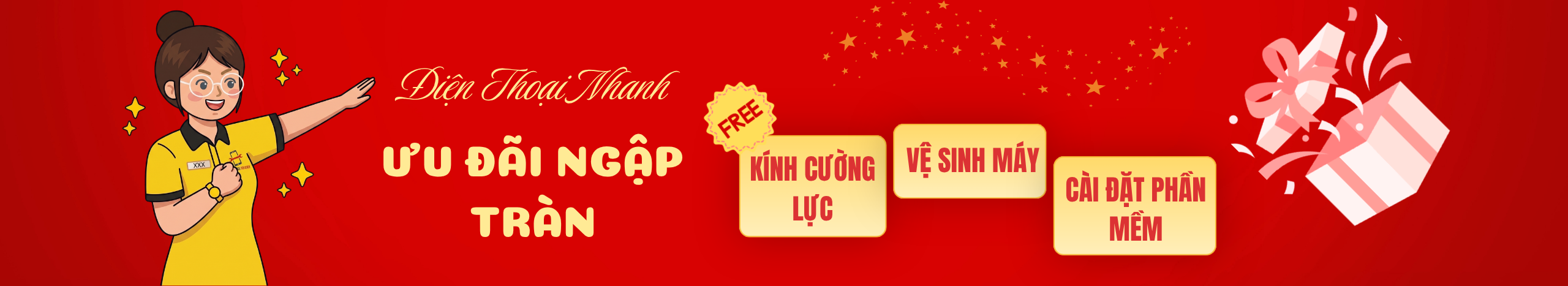 điện thoại nhanh khuyến mãi tháng 8