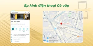 Ép kính điện thoại Gò Vấp