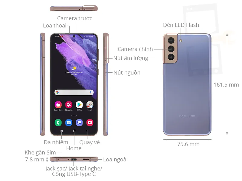 Ép kính Samsung S21 Plus ảnh hưởng gì?
