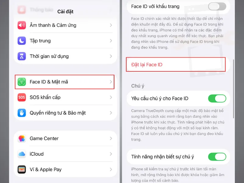 Hướng dẫn kiểm tra & xử lý sự cố Face ID khi đi ép kính