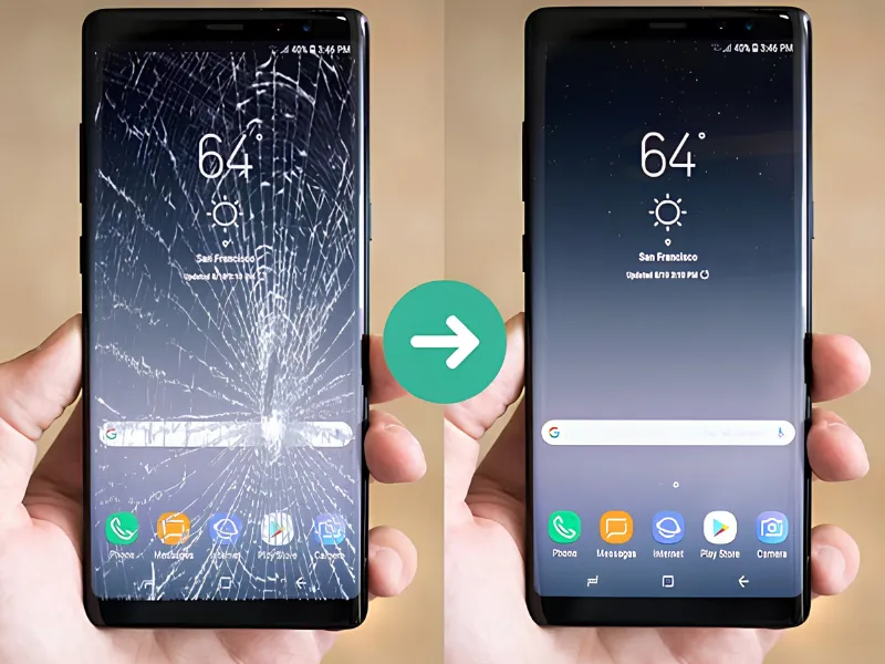 Khi nào nên ép kính Samsung