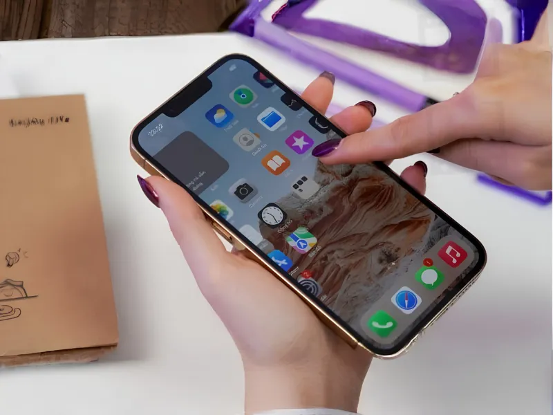 Hướng dẫn tự kiểm tra cảm ứng iPhone 12 trước khi ép kính 