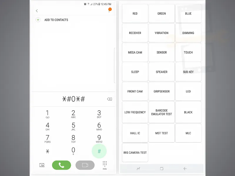 Hướng dẫn kiểm tra màn hình S21 sau khi ép kính