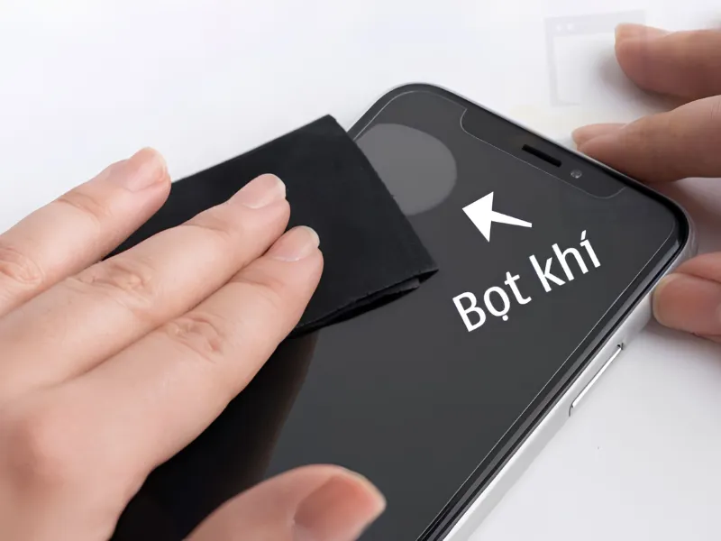Màn hình bị bọt khí ảnh hưởng như thế nào