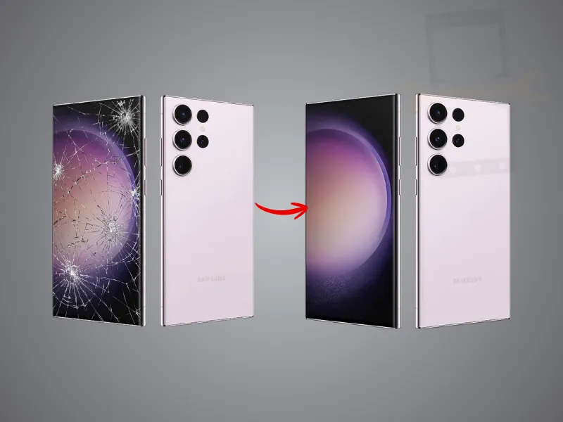 Vì sao S23 Ultra màn hình cong khó ép kính hơn màn hình phẳng? 
