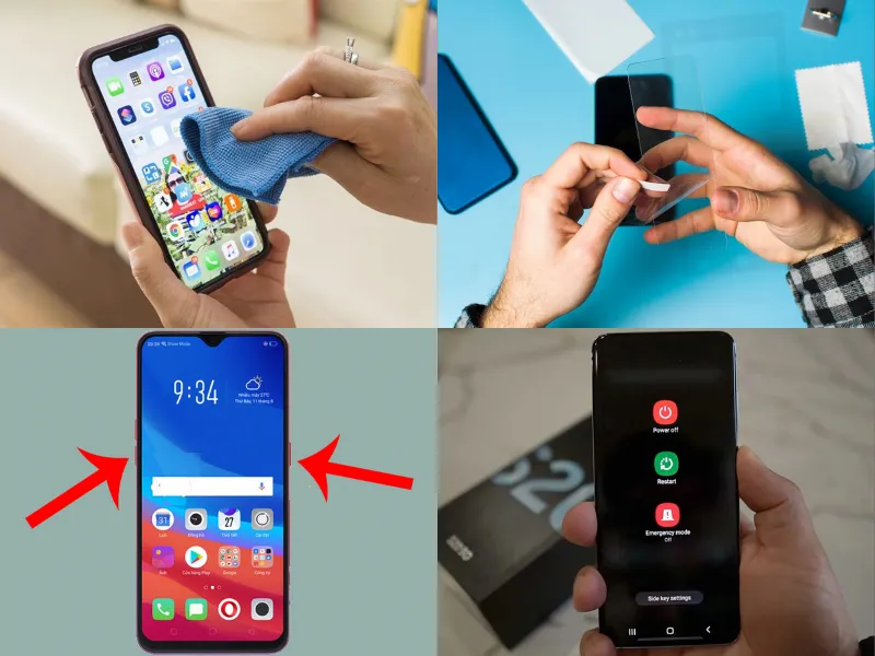 Cách khắc phục lỗi sau khi thay màn hình