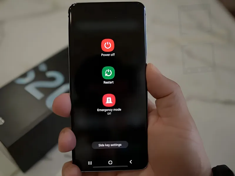 Cách khắc phục màn hình không nhận vân tay