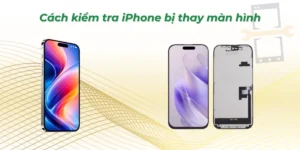Cách kiểm tra iPhone bị thay màn hình