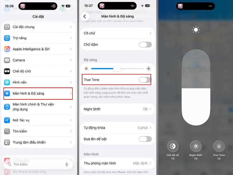 Checklist kiểm tra nhanh ngay tại quầy khi nhận máy
