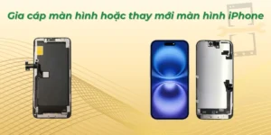 Gia cáp màn hình hoặc thay mới màn hình iPhone