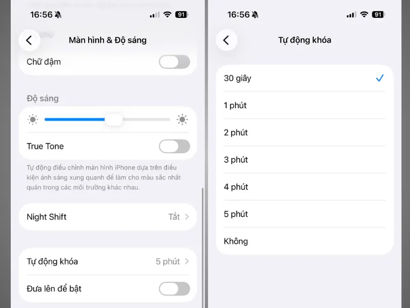 Hướng dẫn sử dụng tăng tuổi thọ màn hình sau khi thay