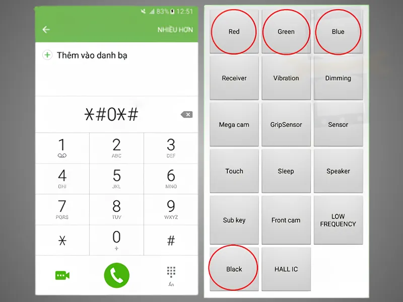 Hướng dẫn test cảm ứng bằng mã lệnh 