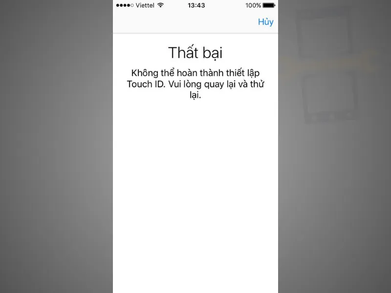 Hướng dẫn xử lý iPhone bị lỗi vân tay sau khi thay màn hình