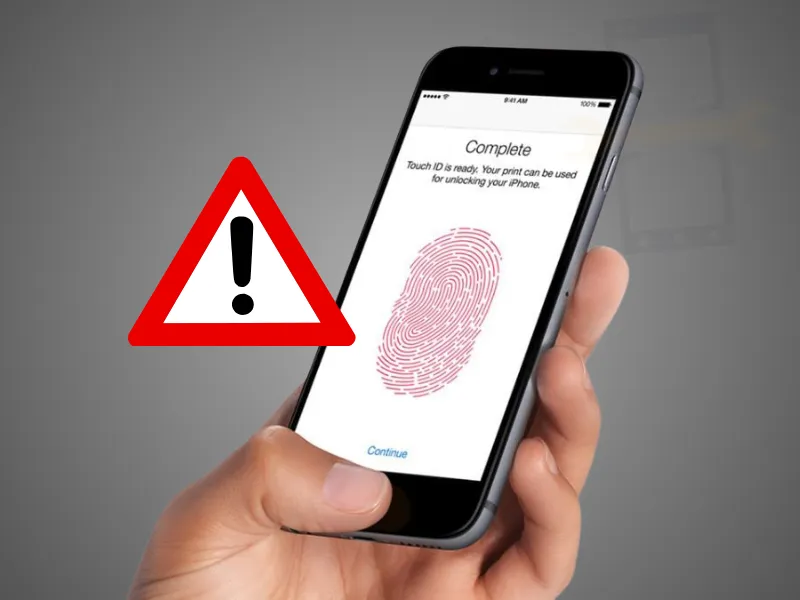 iPhone bị mất vân tay có ảnh hưởng gì không?