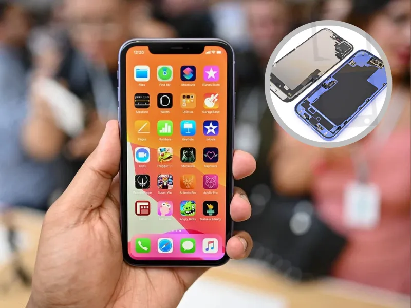 iPhone bị thay màn hình dùng có tốt không?