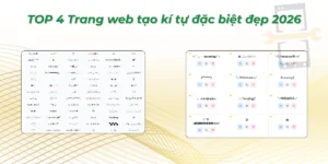 Kí tự đặc biệt
