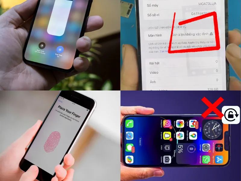 Lỗi cảm biến và các tính năng kèm theo