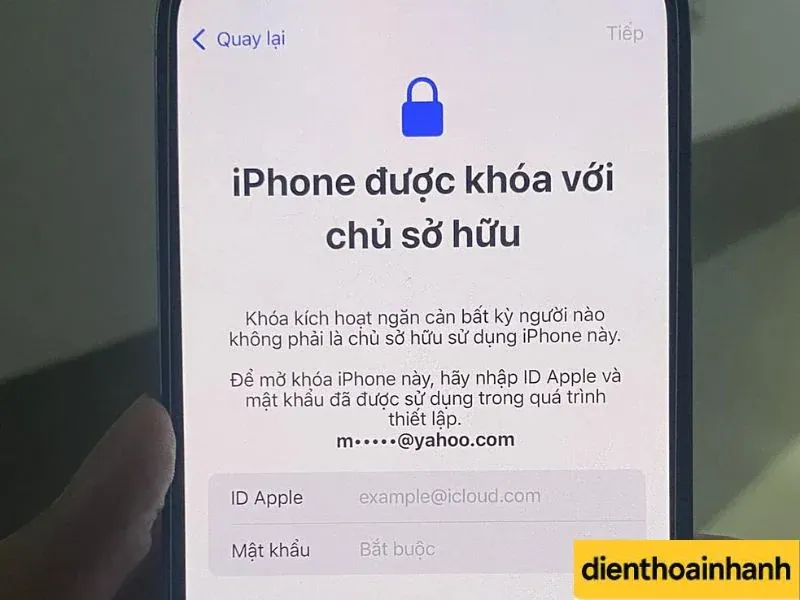 Những Dạng iPhone Dính iCloud Điện Thoại Nhanh Thu Mua