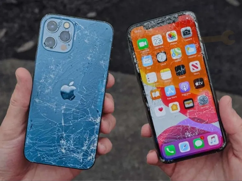 Rủi ro khi tiếp tục dùng iPhone bể màn hình