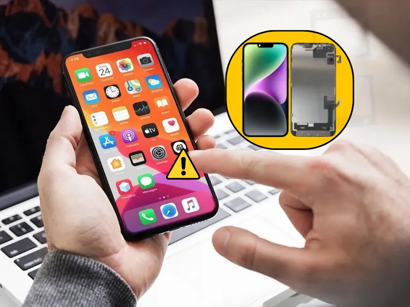 Tại sao thay màn hình điện thoại bị liệt cảm ứng
