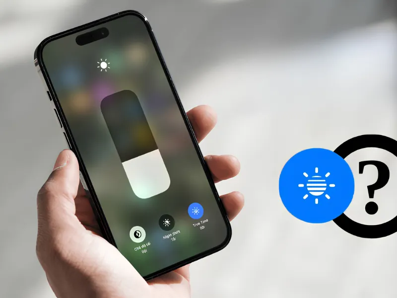 Tại sao thay màn hình mất True Tone?