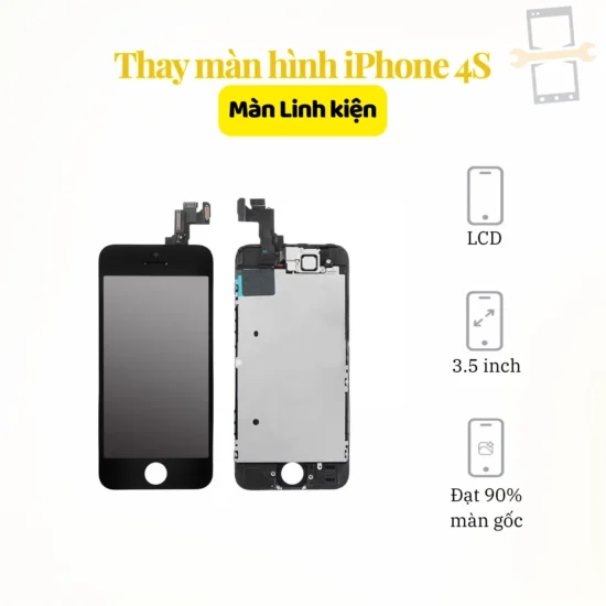 Thay Màn Hình iPhone 4S - Hình ảnh 2