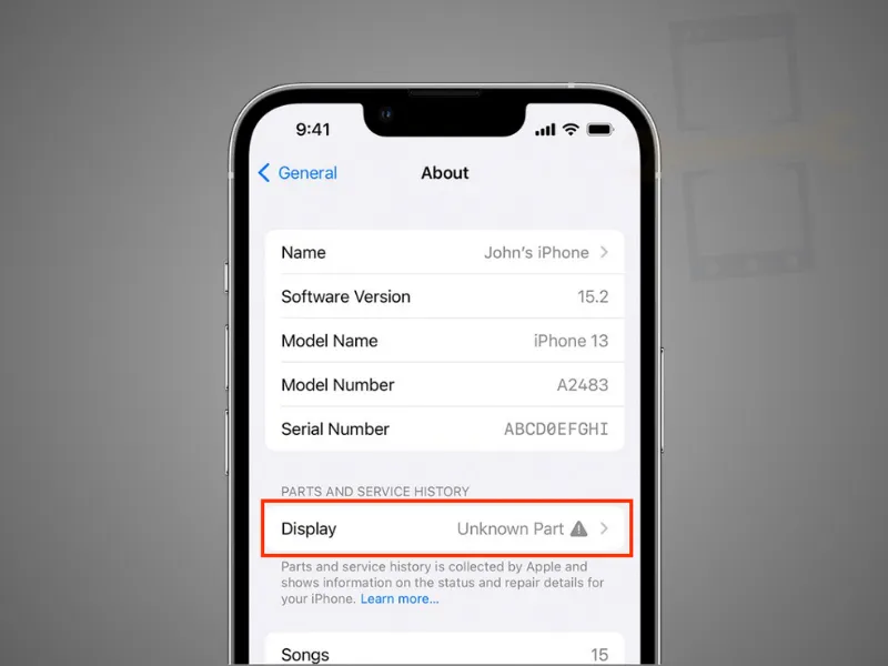 Thay màn hình iPhone có ảnh hưởng gì không?