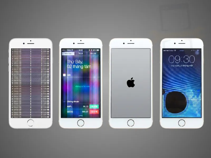 Các lỗi màn hình iPhone 6 thường gặp
