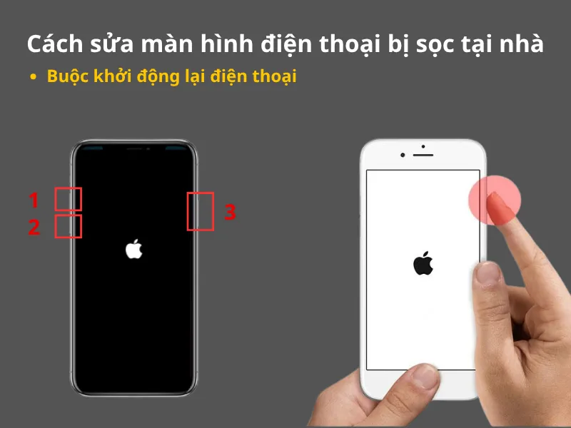 Cách sửa màn hình điện thoại bị sọc tại nhà