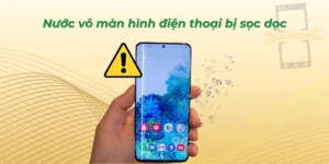 Điện thoại bị sọc màn hình để lâu có sao không