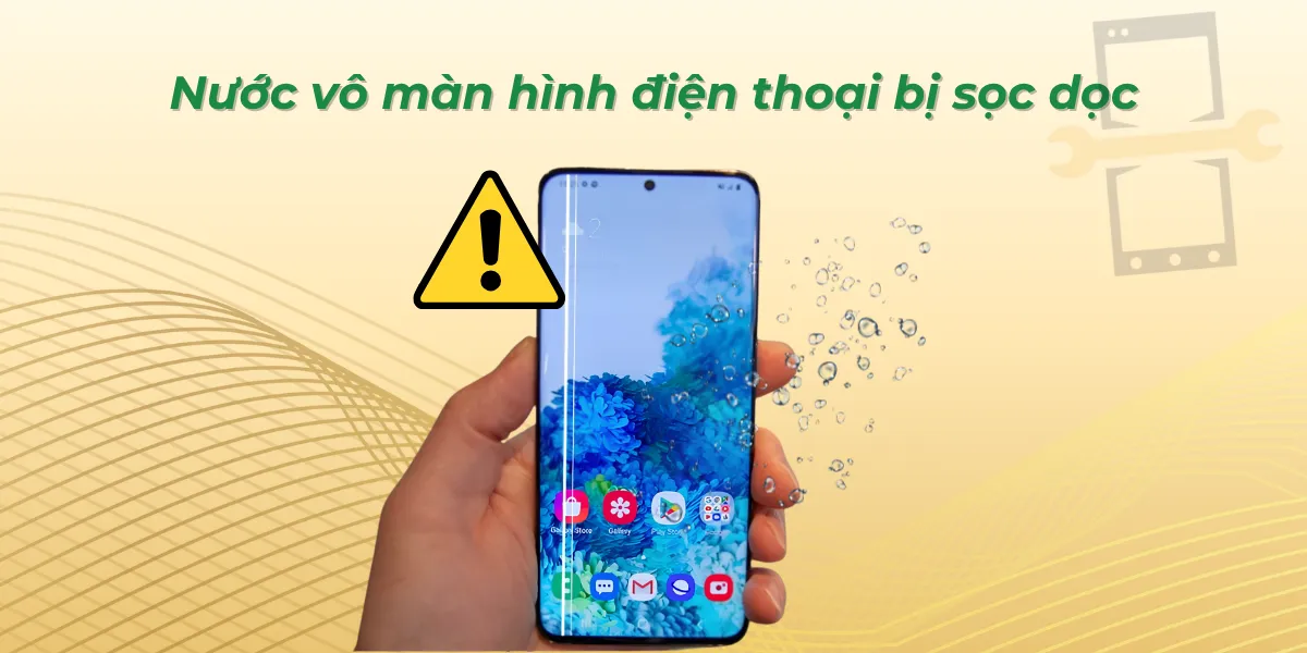 Điện thoại bị sọc màn hình để lâu có sao không