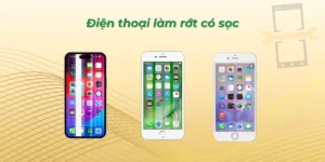 Điện thoại làm rớt có sọc