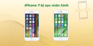 iPhone 7 bị sọc màn hình