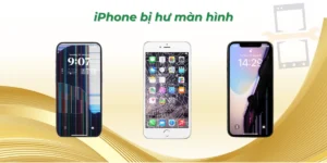 iPhone bị hư màn hình