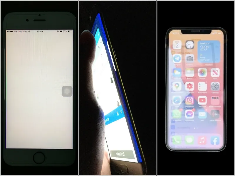 Lỗi thường gặp trên màn hình điện thoại LCD