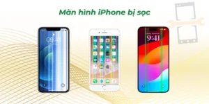 Màn hình iPhone bị sọc