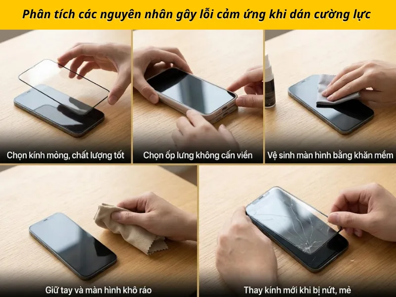 Mẹo sử dụng giúp cảm ứng iPhone luôn mượt sau khi dán cường lực
