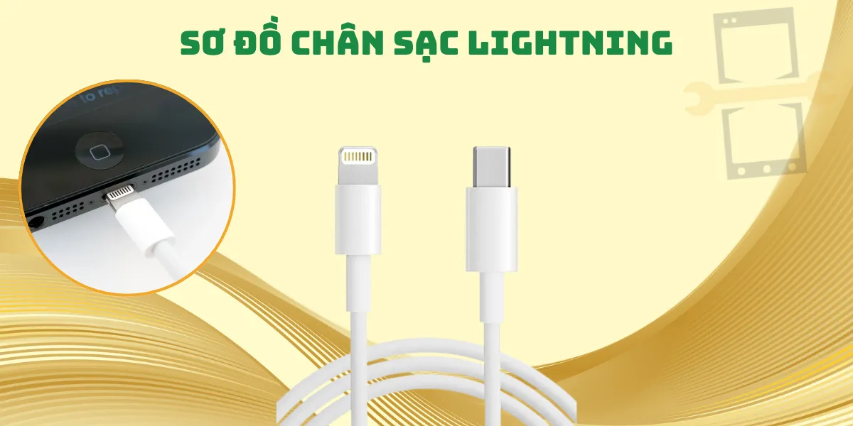 Sơ đồ chân sạc Lightning