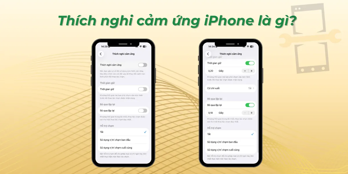 Thích nghi cảm ứng iPhone là gì